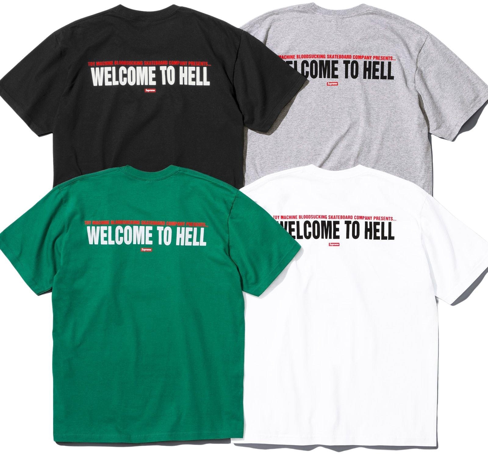Supreme/Toy Machine Welcome To Hell Tee view 9